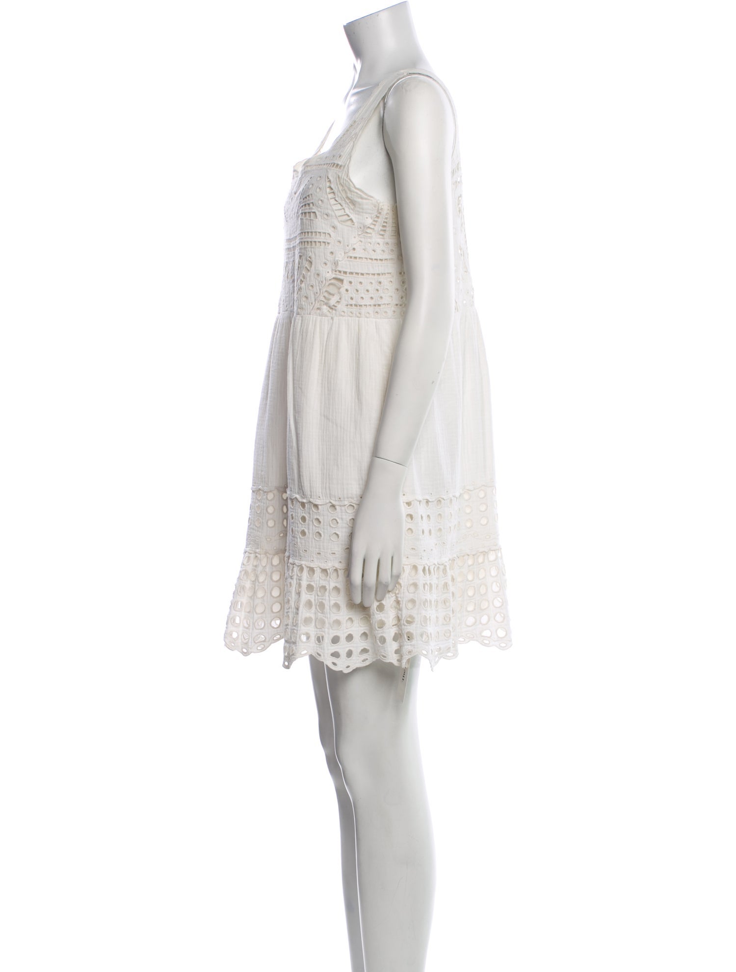 Sea New York Scoop Neck Mini Dress