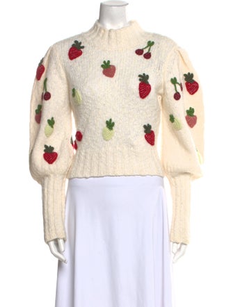 Sea New York Wool Printed Sweater