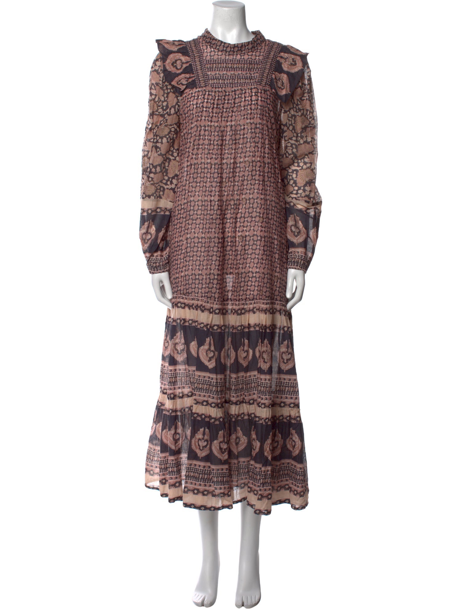 Sea New York Printed Long Dress