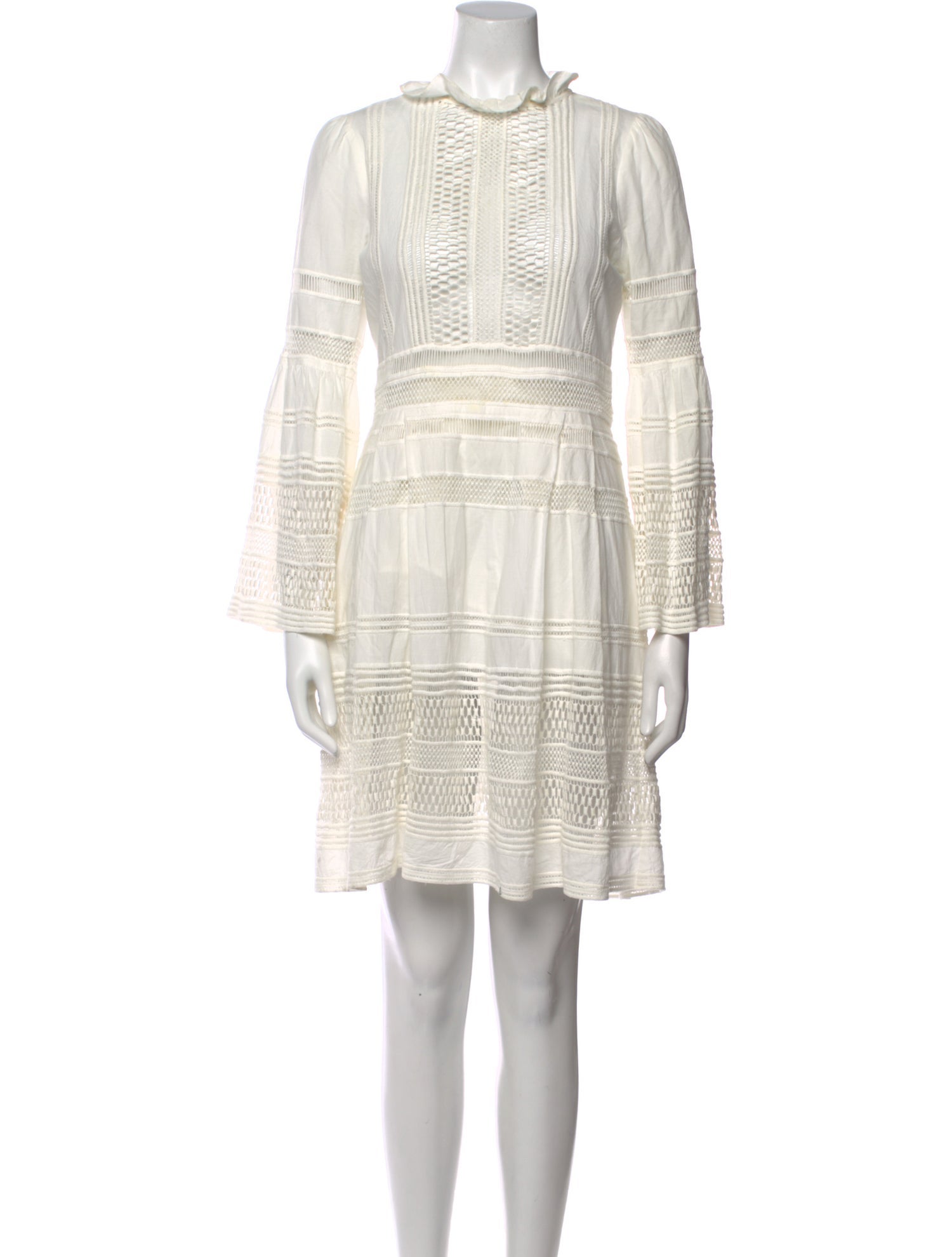 Sea New York Mock Neck Mini Dress