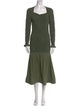 Sea New York Square Neckline Midi Length Dress