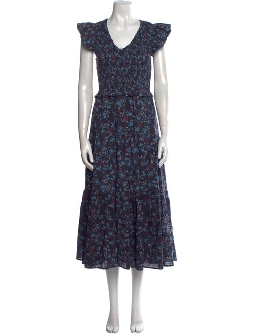 Sea New York Floral Print Long Dress