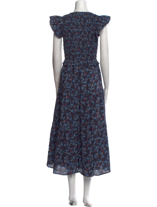 Sea New York Floral Print Long Dress