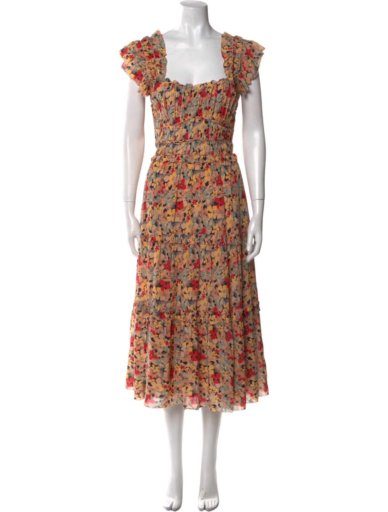 Sea New York Silk Long Dress