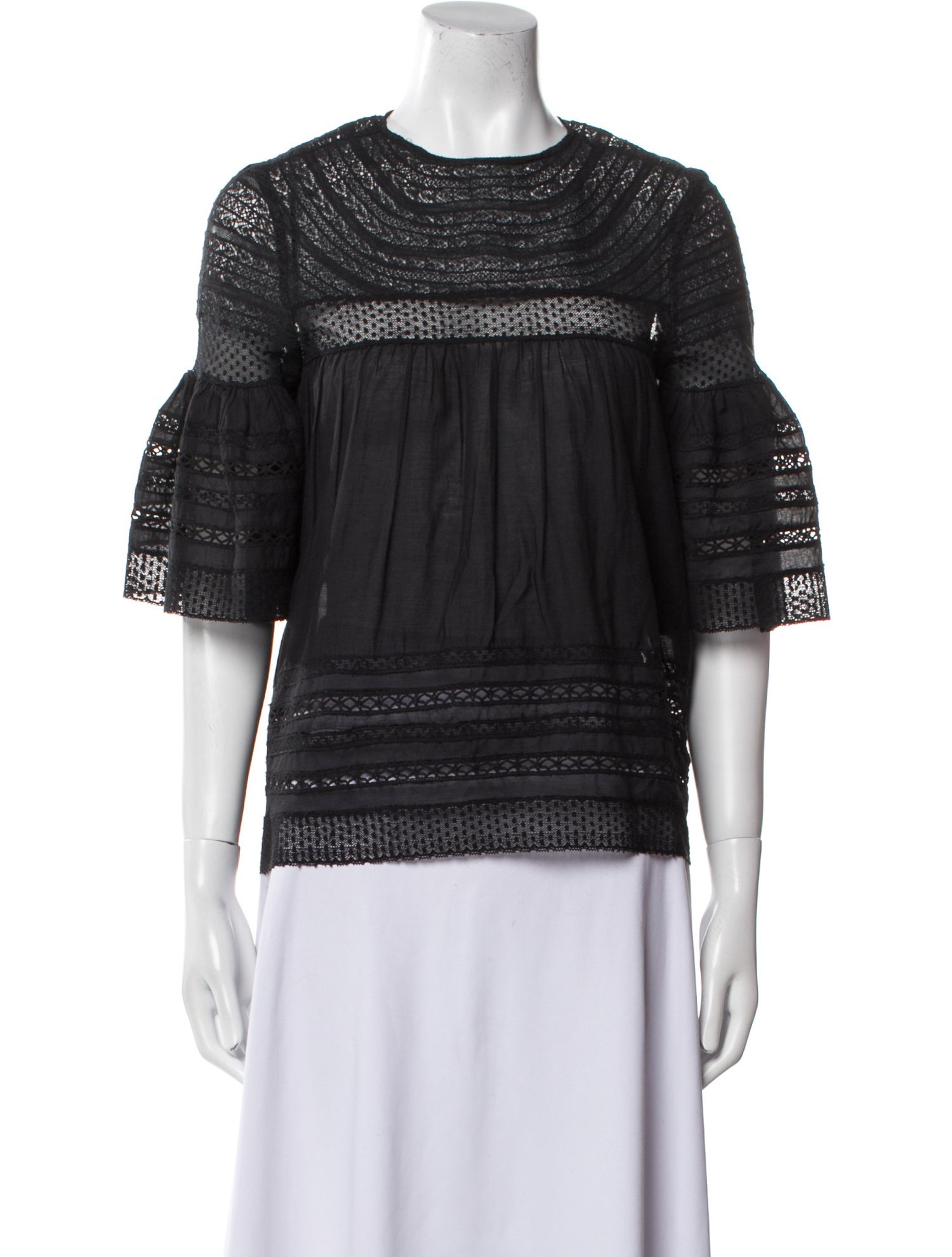 Sea New York Crew Neck Short Sleeve Top