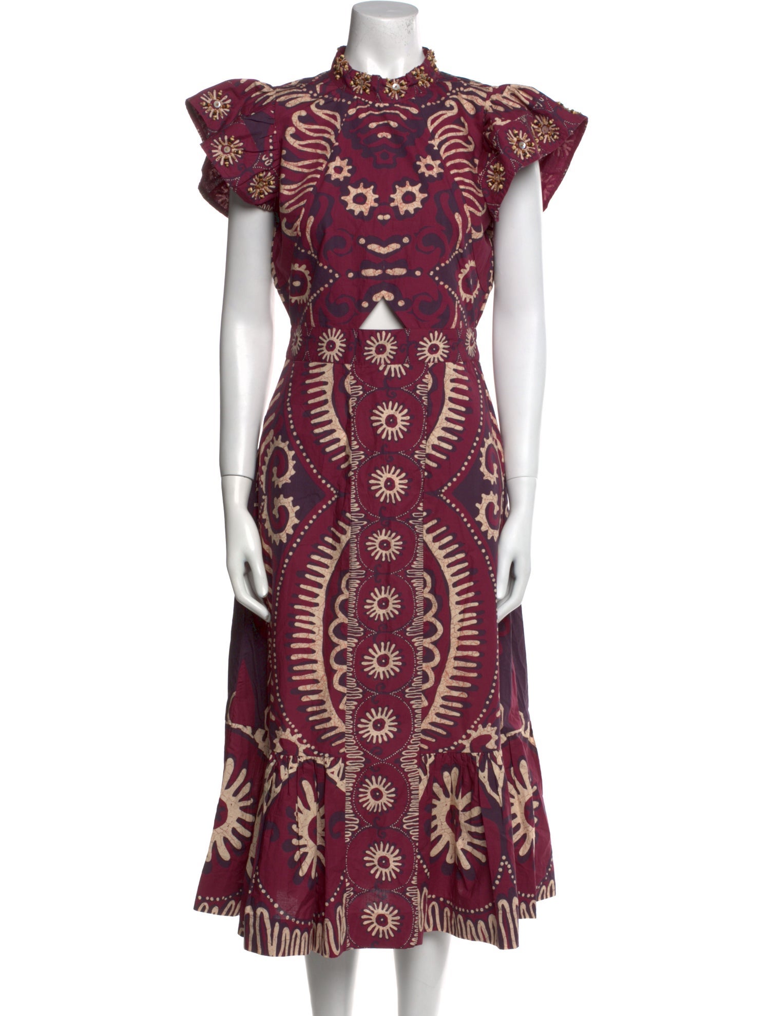 Sea New York Printed Long Dress