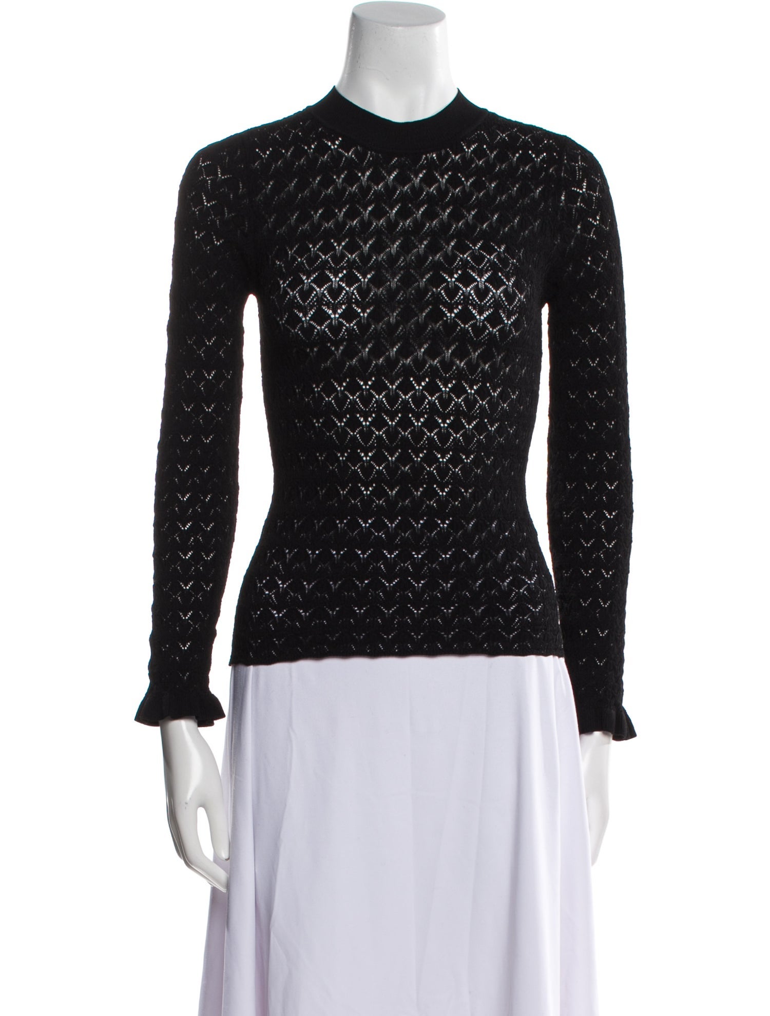 Sea New York Mock Neck Sweater