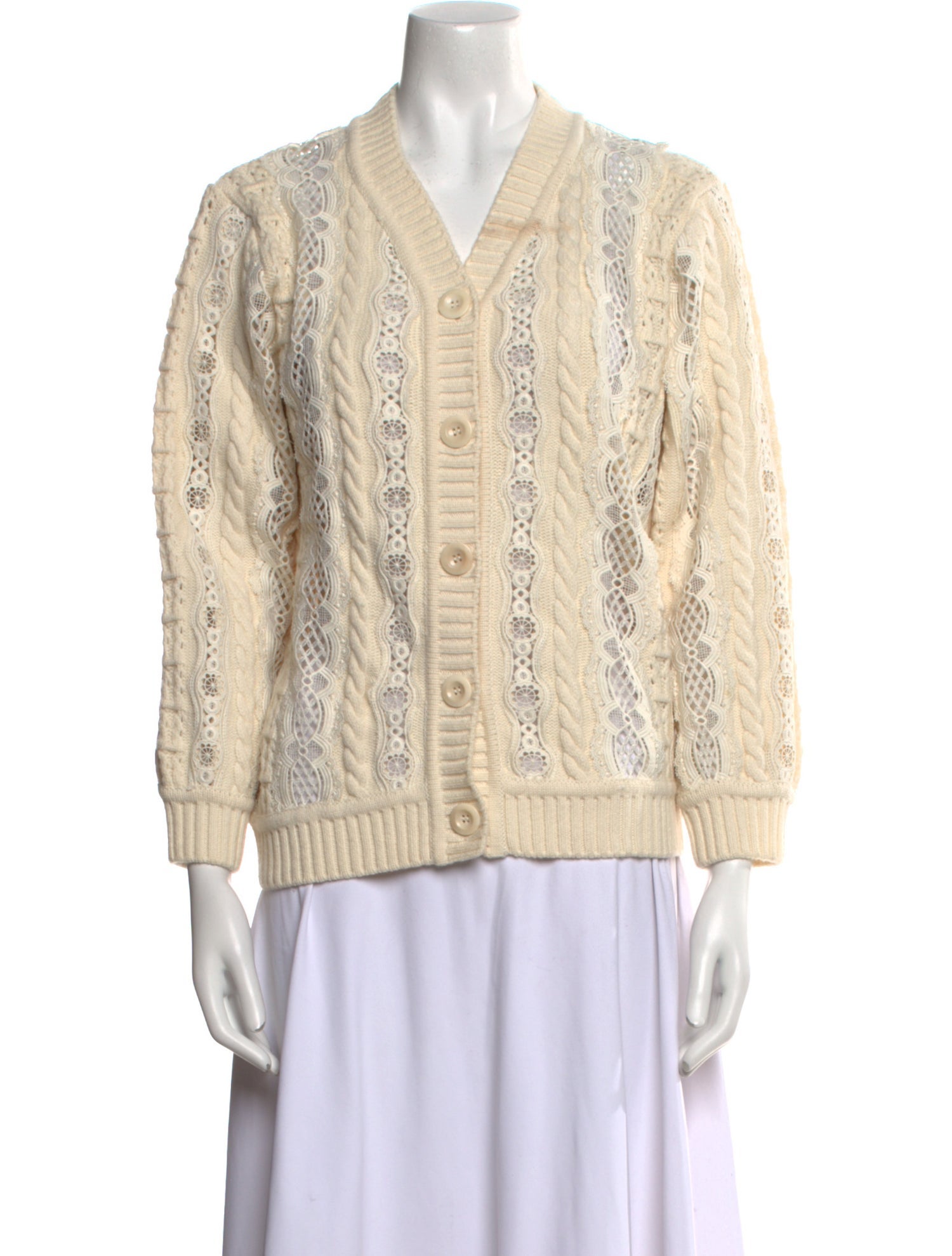 Sea New York Wool V-Neck Sweater