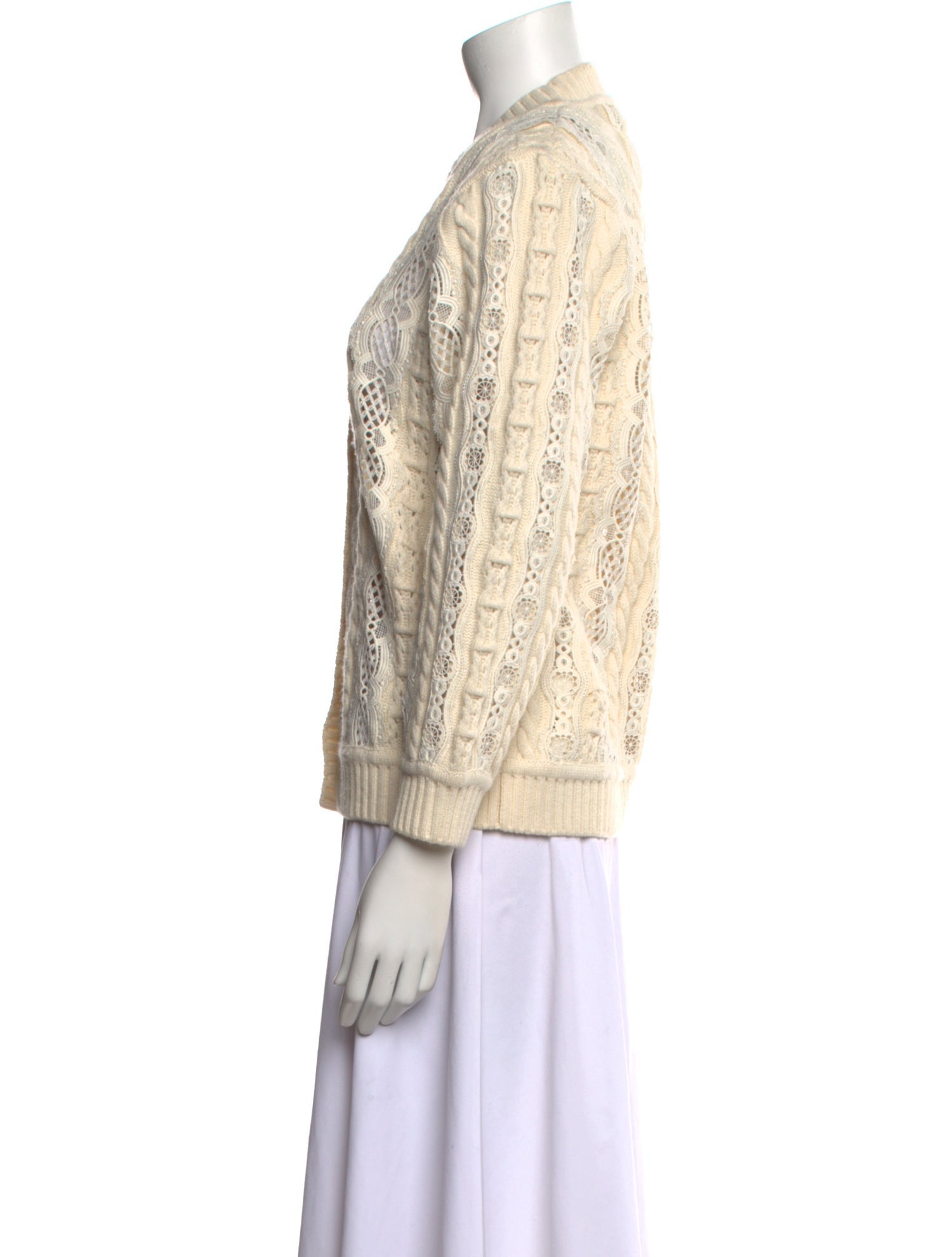 Sea New York Wool V-Neck Sweater