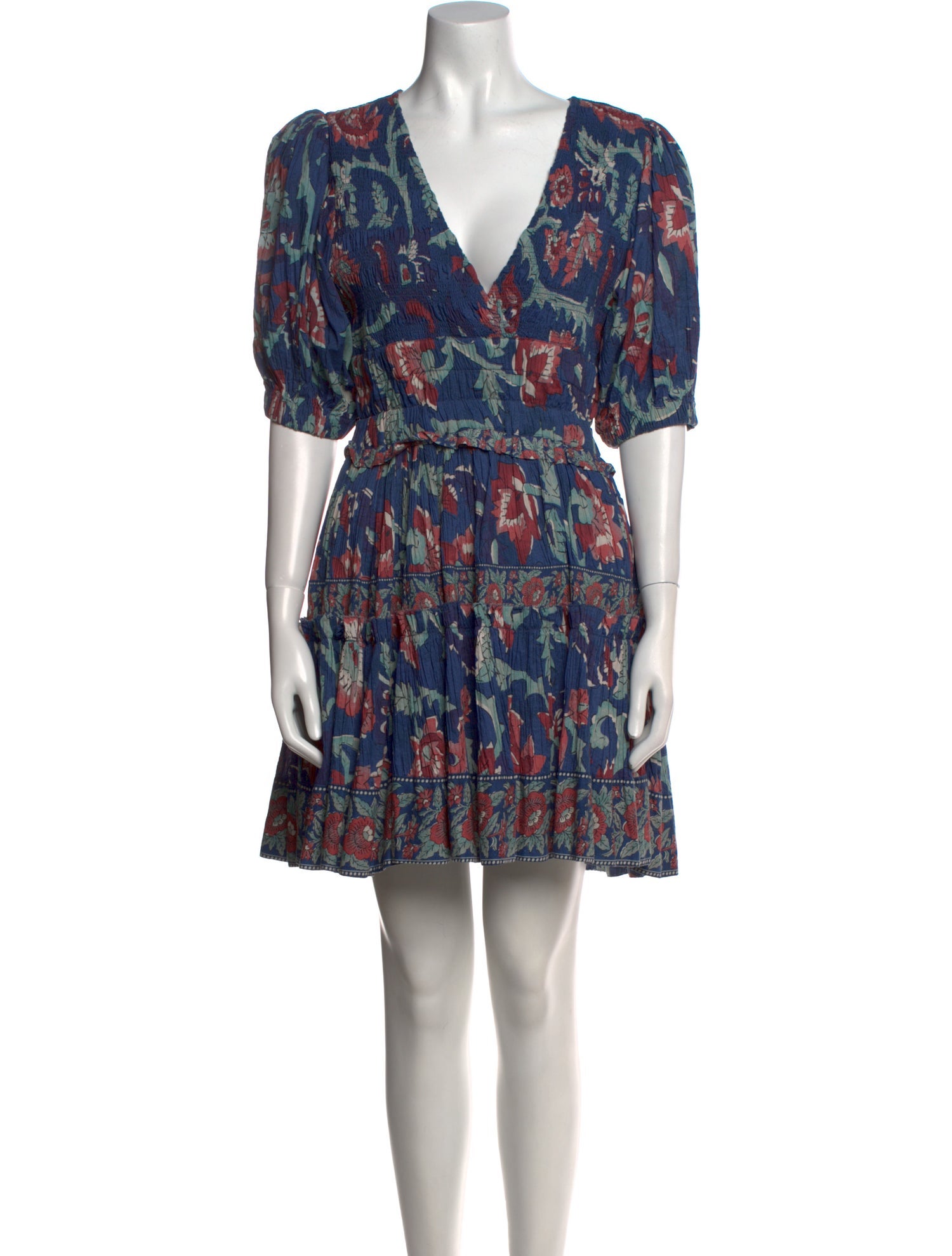 Sea New York Floral Print Mini Dress