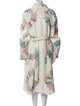 Sea New York Floral Print Trench Coat