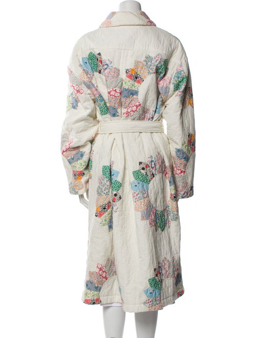 Sea New York Floral Print Trench Coat