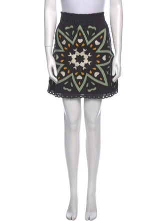 Sea New York Printed Mini Skirt