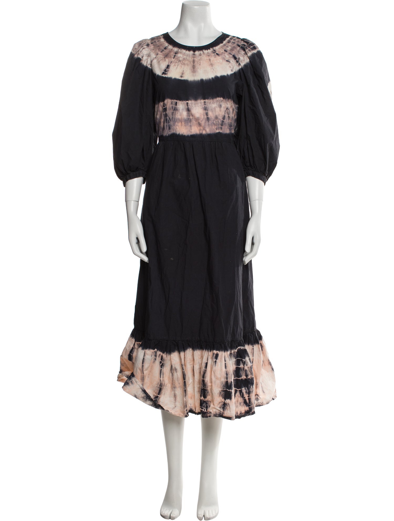 Sea New York Tie-Dye Print Long Dress