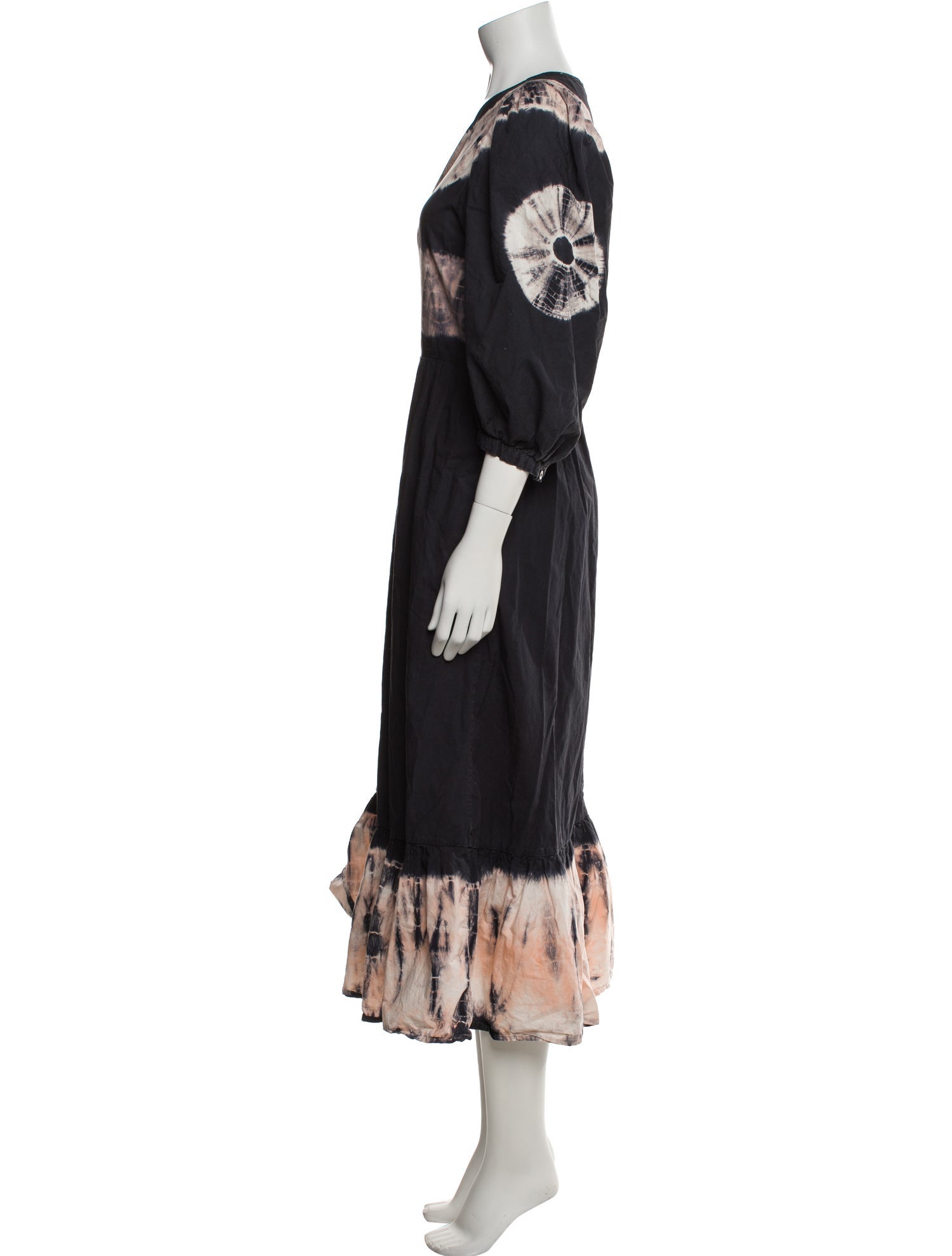 Sea New York Tie-Dye Print Long Dress