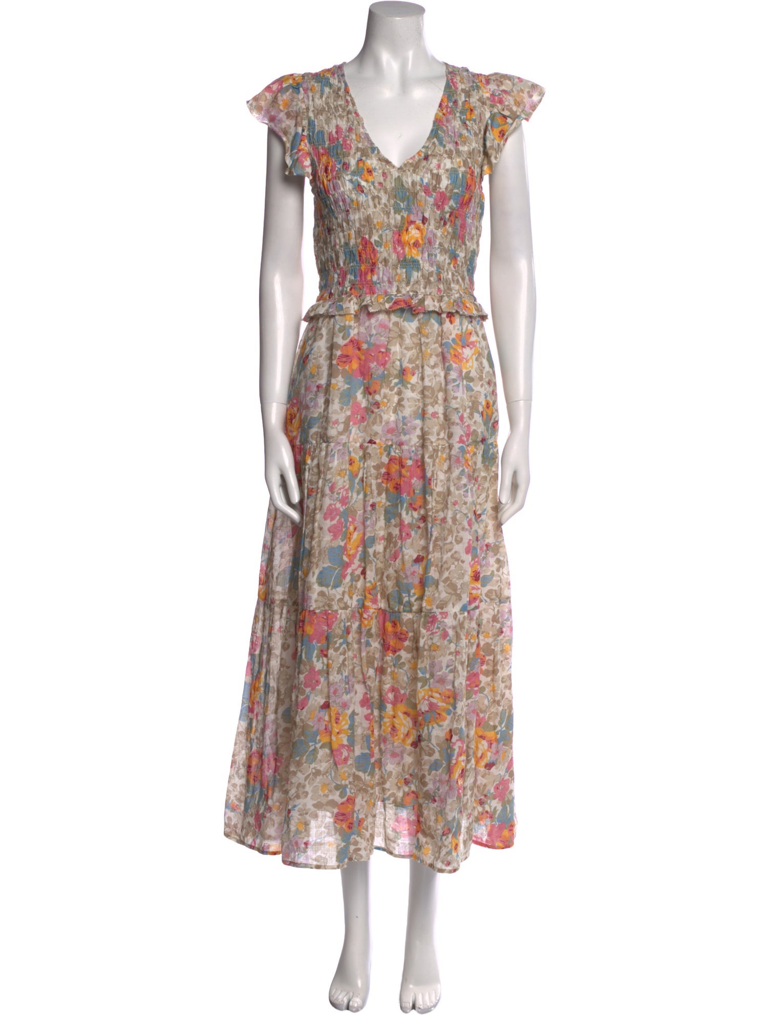 Sea New York Floral Print Long Dress