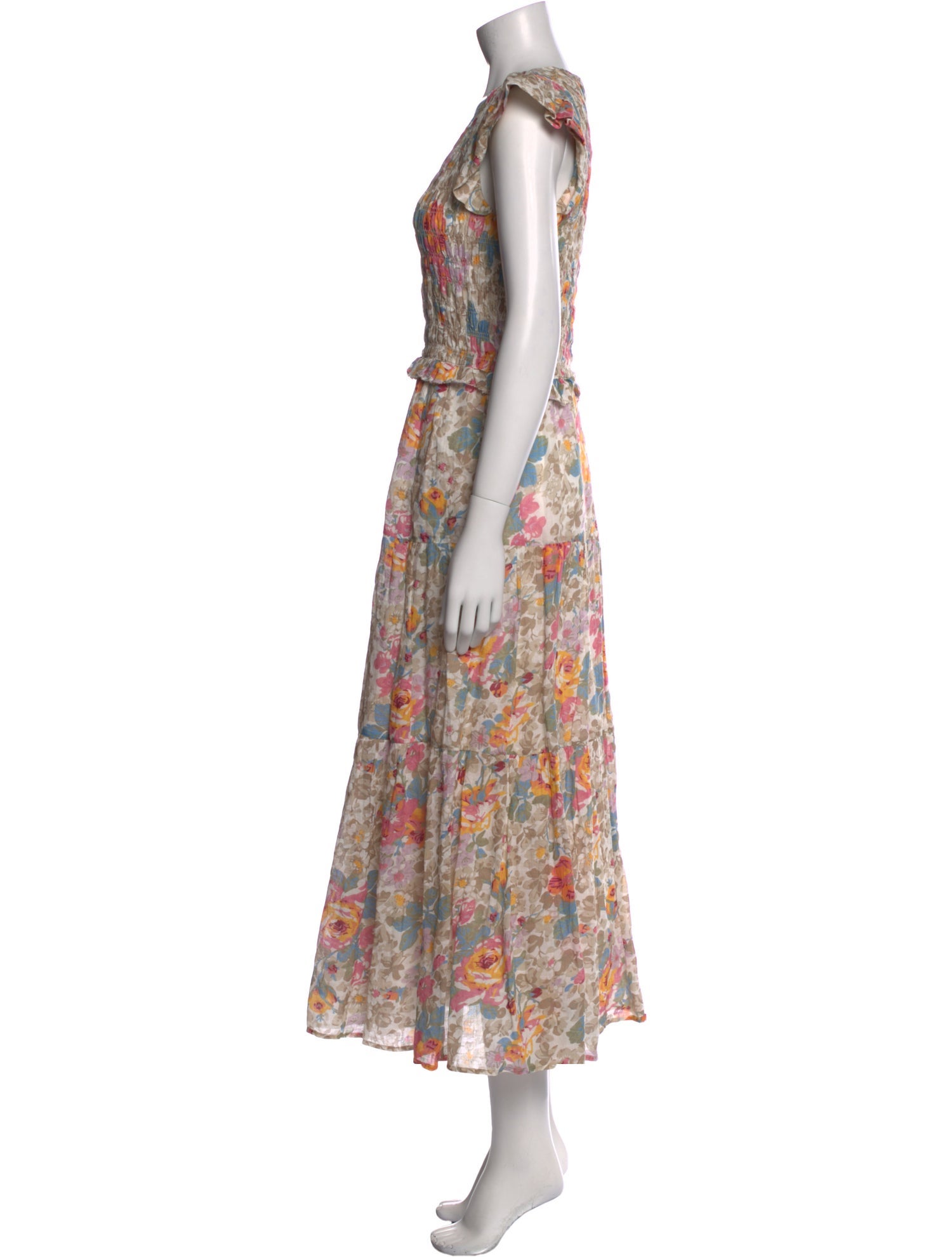 Sea New York Floral Print Long Dress