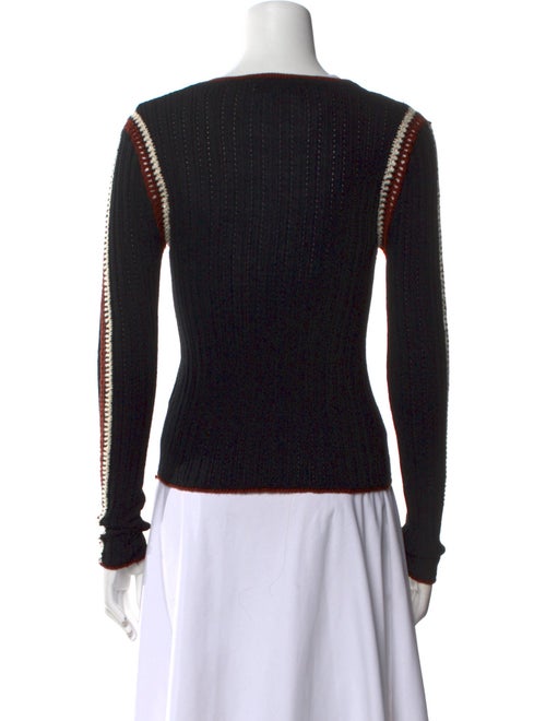 Sea New York Merino Wool Printed Sweater