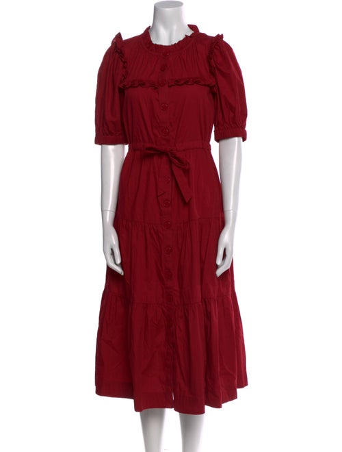 Sea New York Crew Neck Midi Length Dress