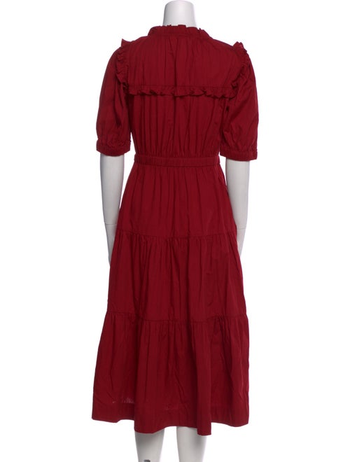 Sea New York Crew Neck Midi Length Dress