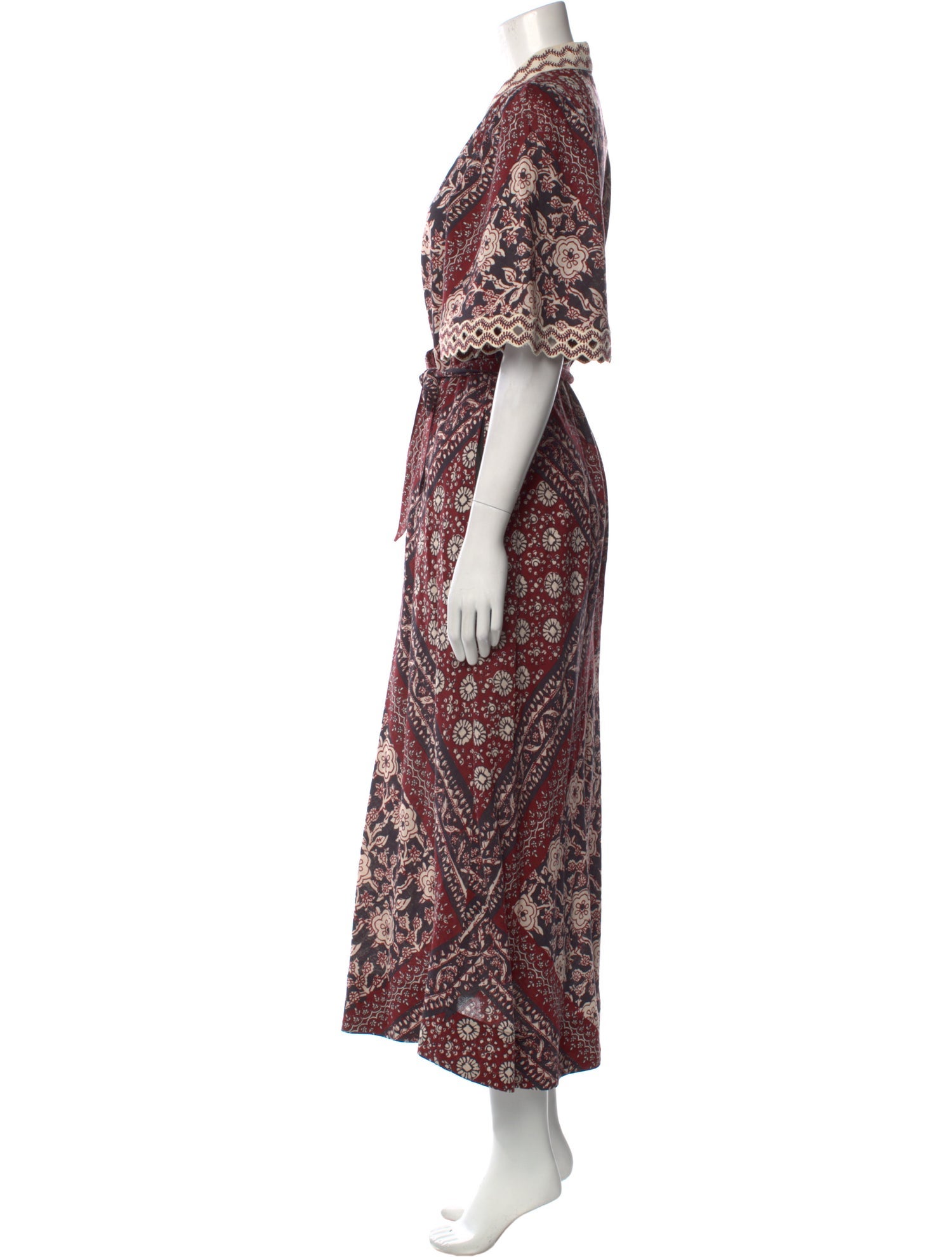 Sea New York Paisley Print Long Dress