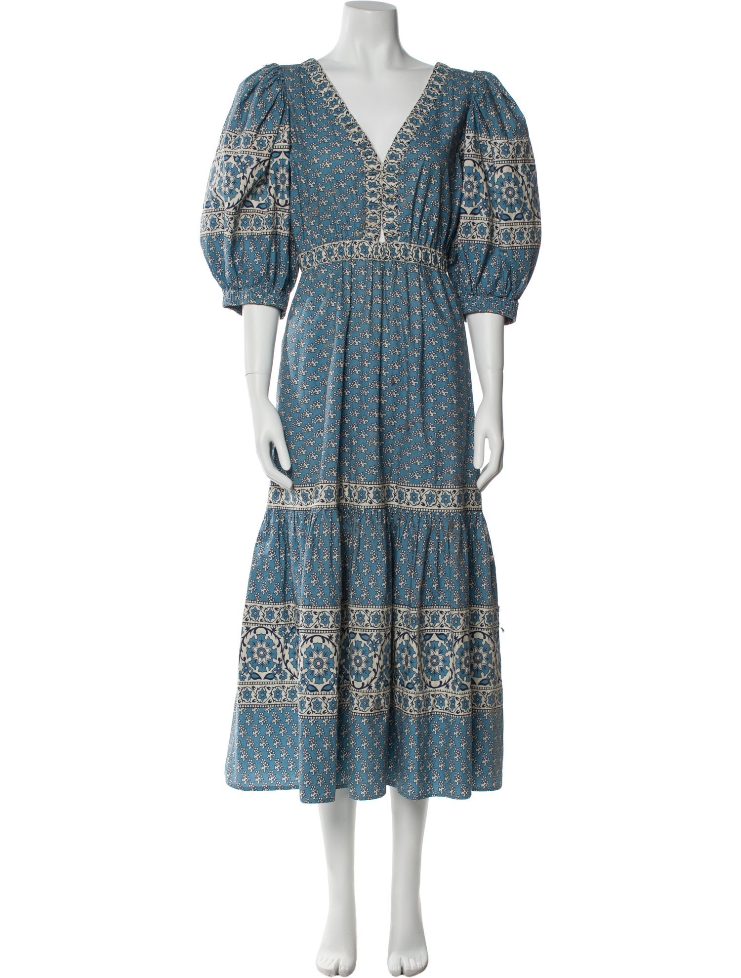 Sea New York Printed Long Dress