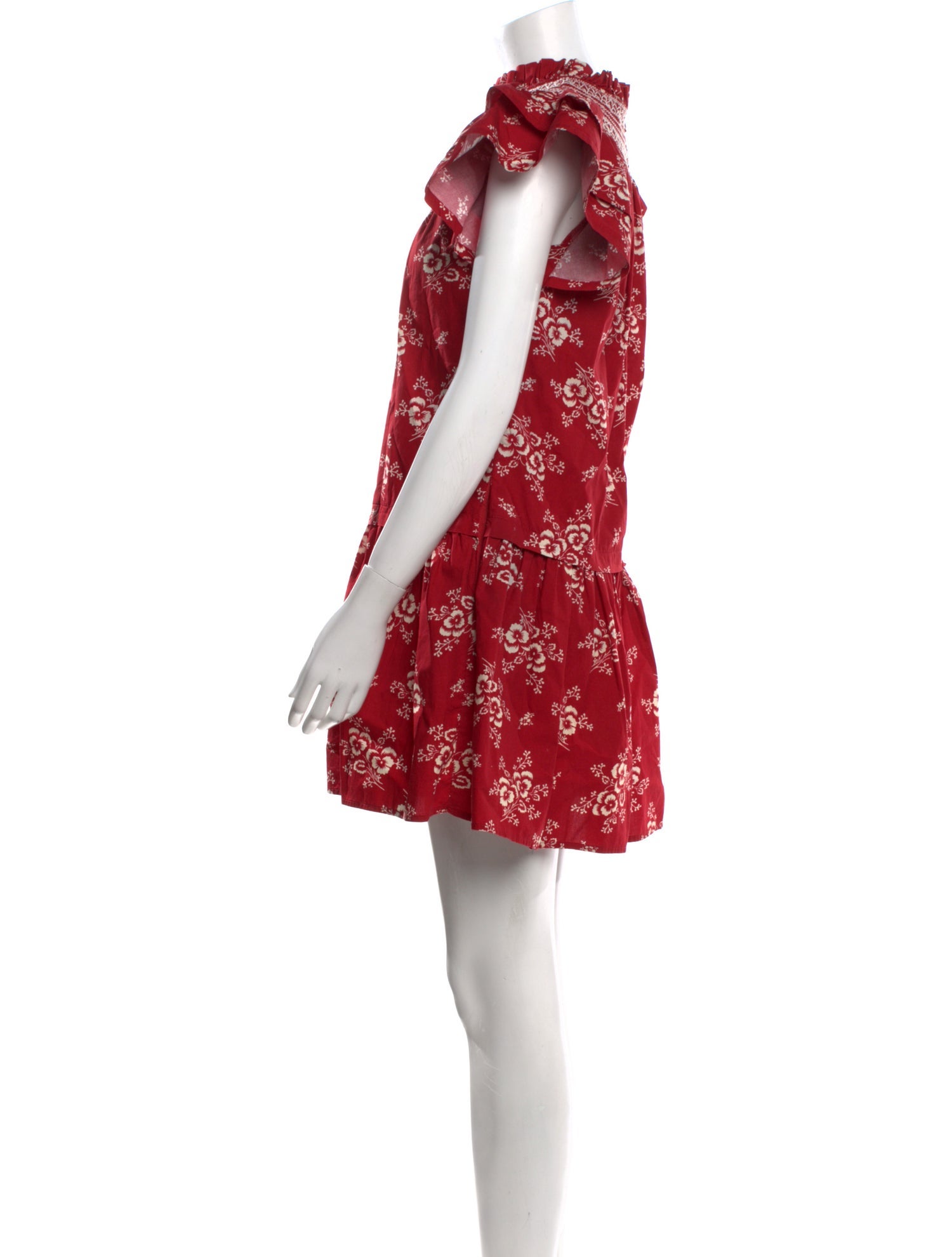 Sea New York Floral Print Mini Dress