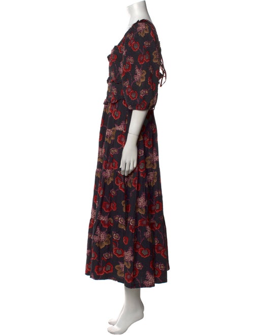 Sea New York Floral Print Long Dress