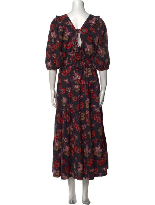 Sea New York Floral Print Long Dress