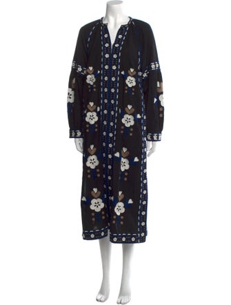 Sea New York Floral Print Long Dress