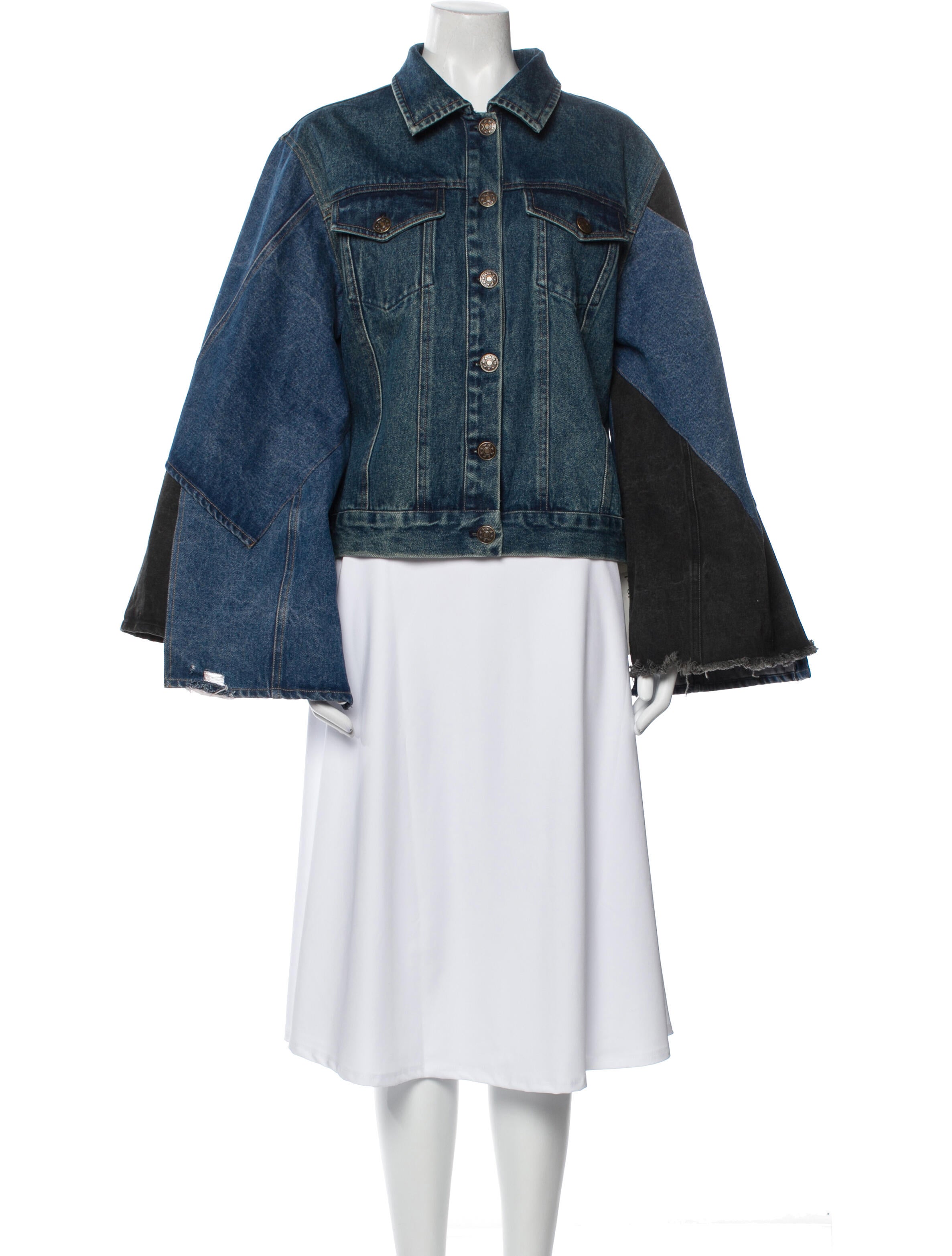 Sea New York Patterned Denim Jacket