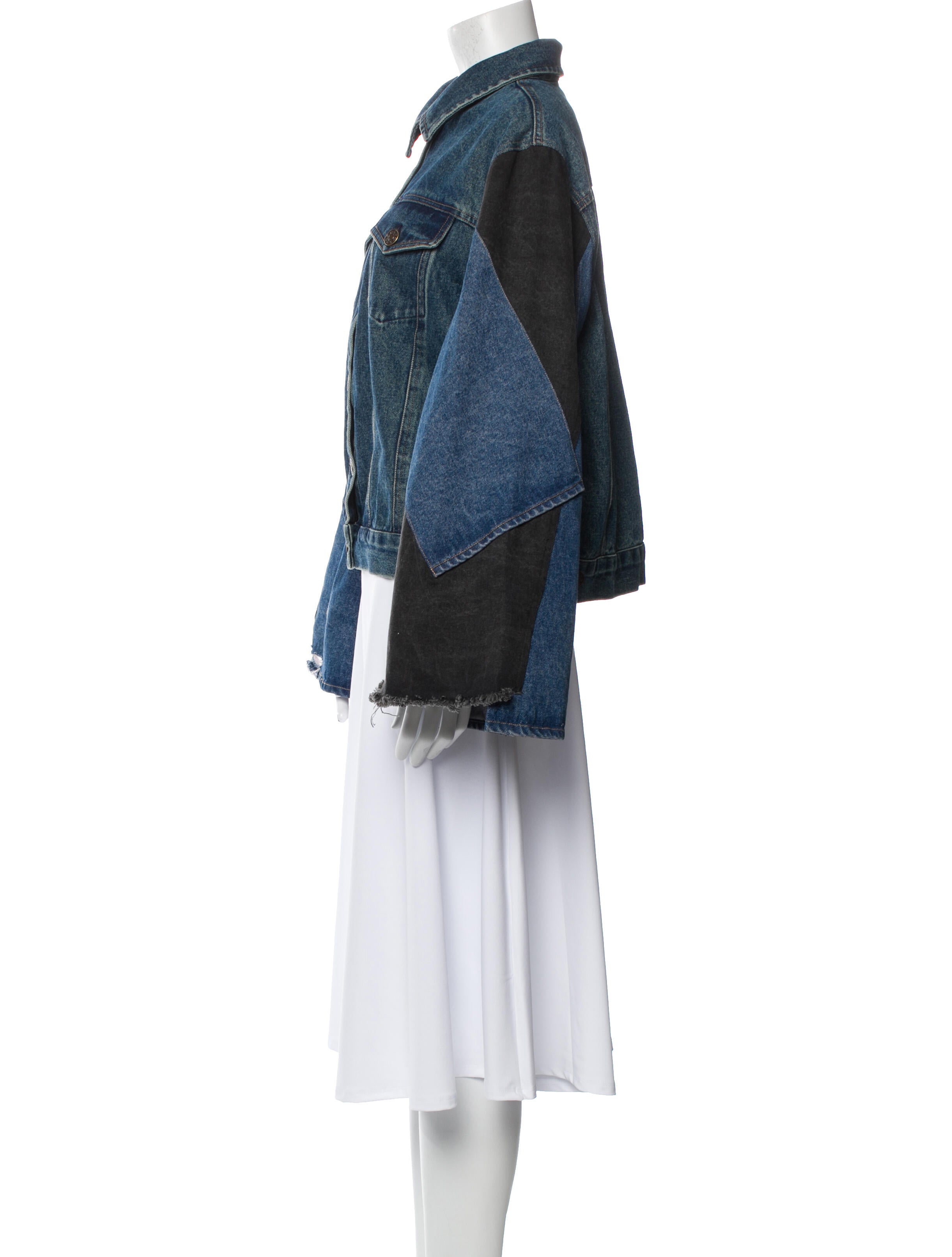 Sea New York Patterned Denim Jacket