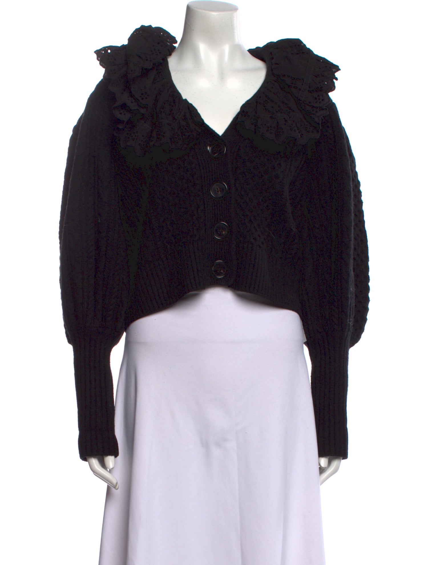 Sea New York Merino Wool V-Neck Sweater