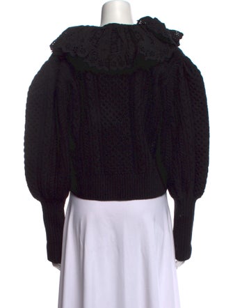 Sea New York Merino Wool V-Neck Sweater