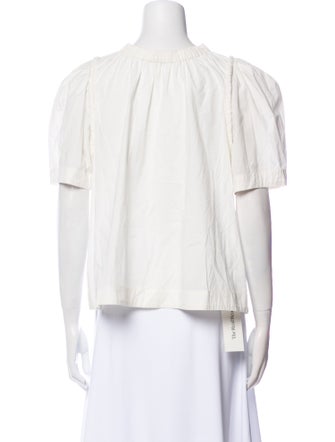 Sea New York Short Sleeve Button-Up Top