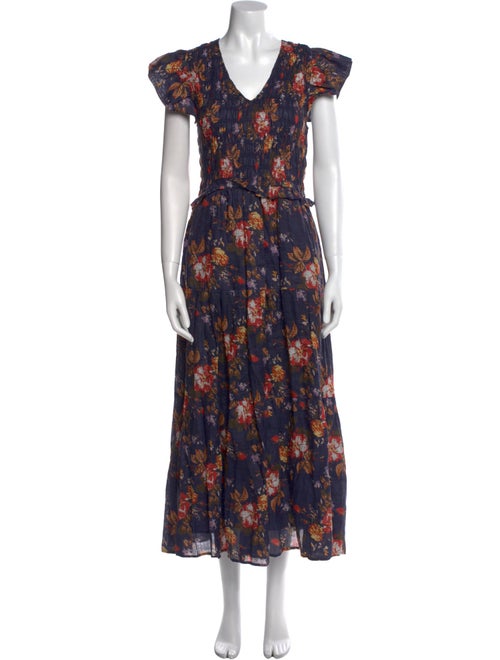 Sea New York Floral Print Long Dress