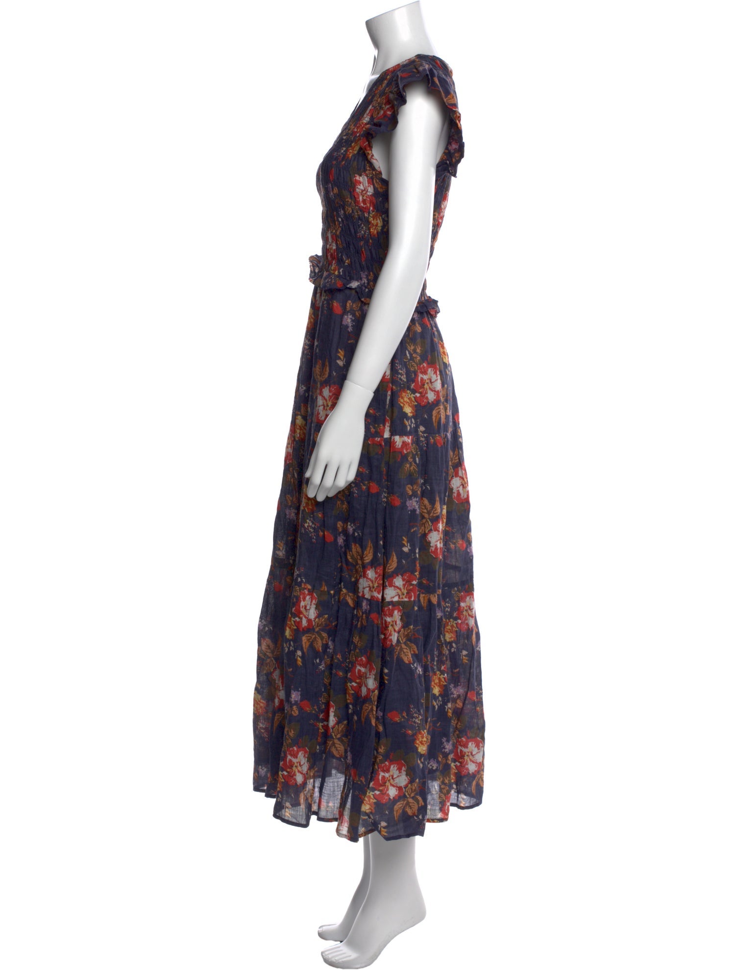 Sea New York Floral Print Long Dress