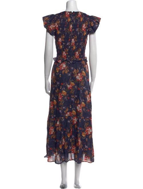 Sea New York Floral Print Long Dress