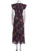 Sea New York Floral Print Long Dress