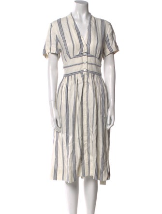 Sea New York Linen Midi Length Dress