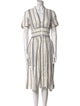 Sea New York Linen Midi Length Dress