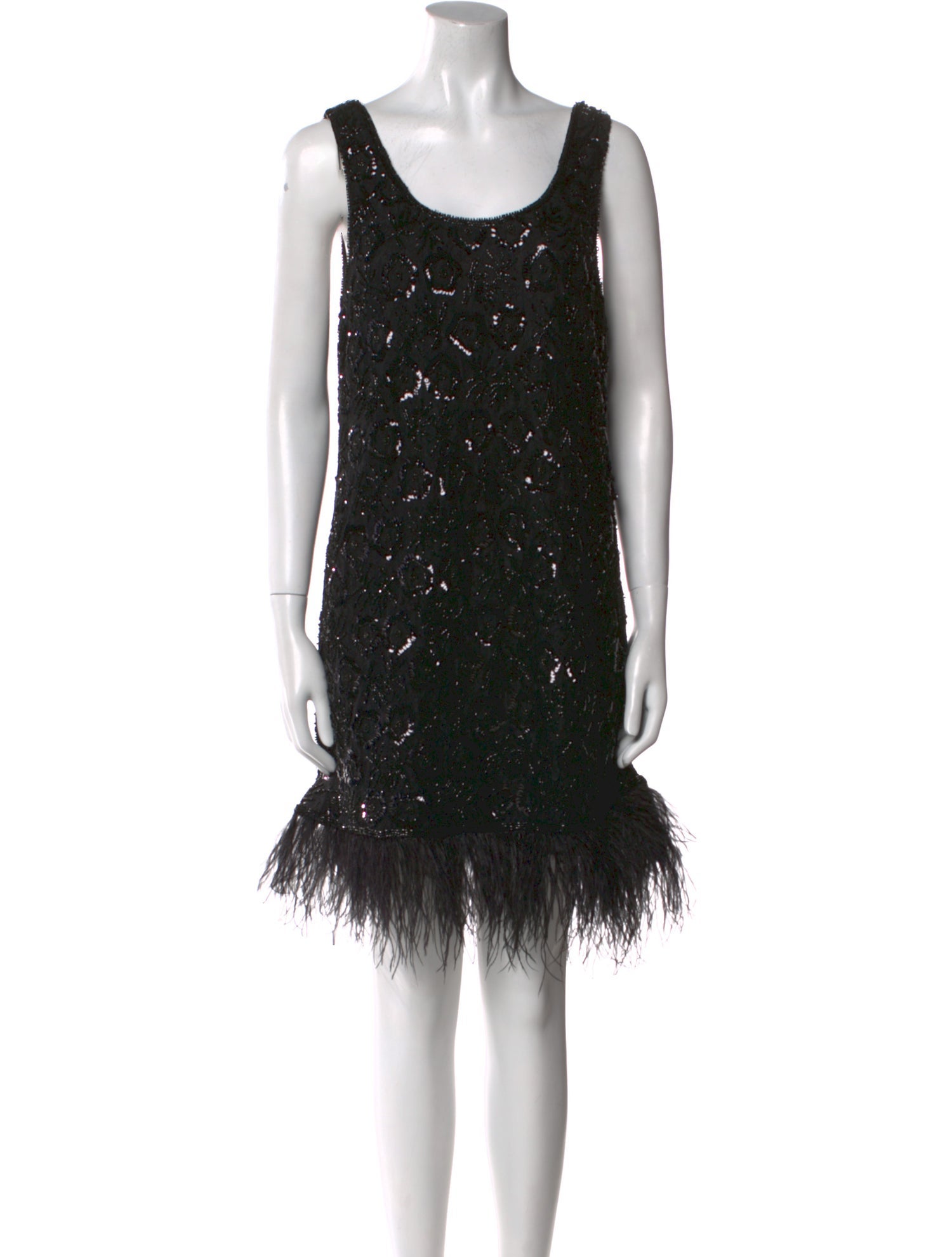 Sea New York Scoop Neck Mini Dress