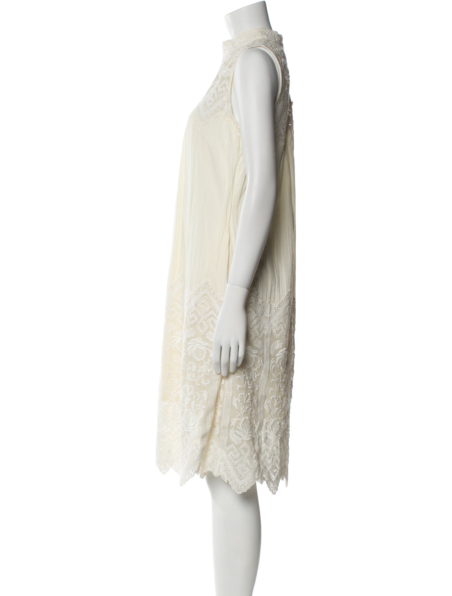 Sea New York Mock Neck Midi Length Dress