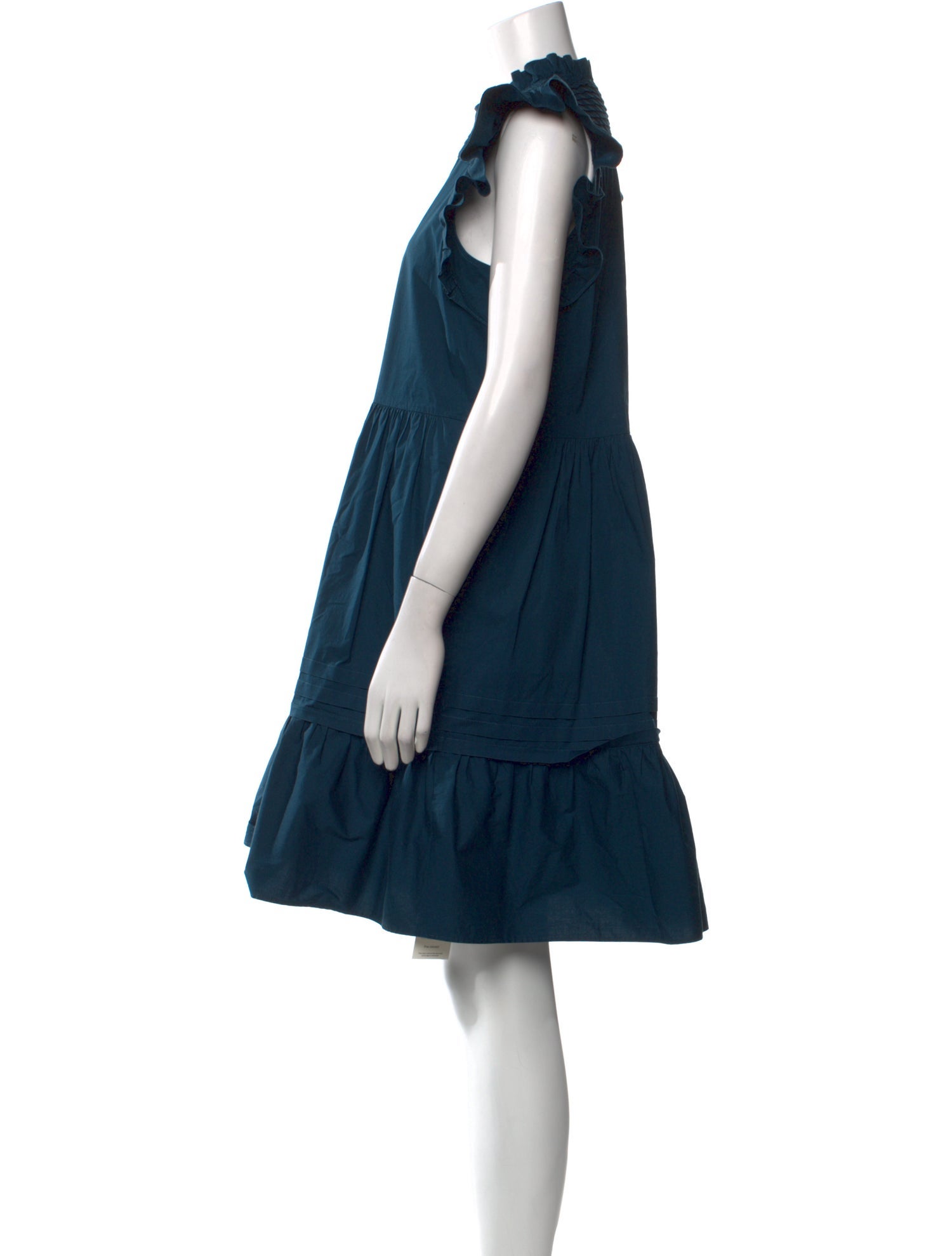 Sea New York Mock Neck Knee-Length Dress