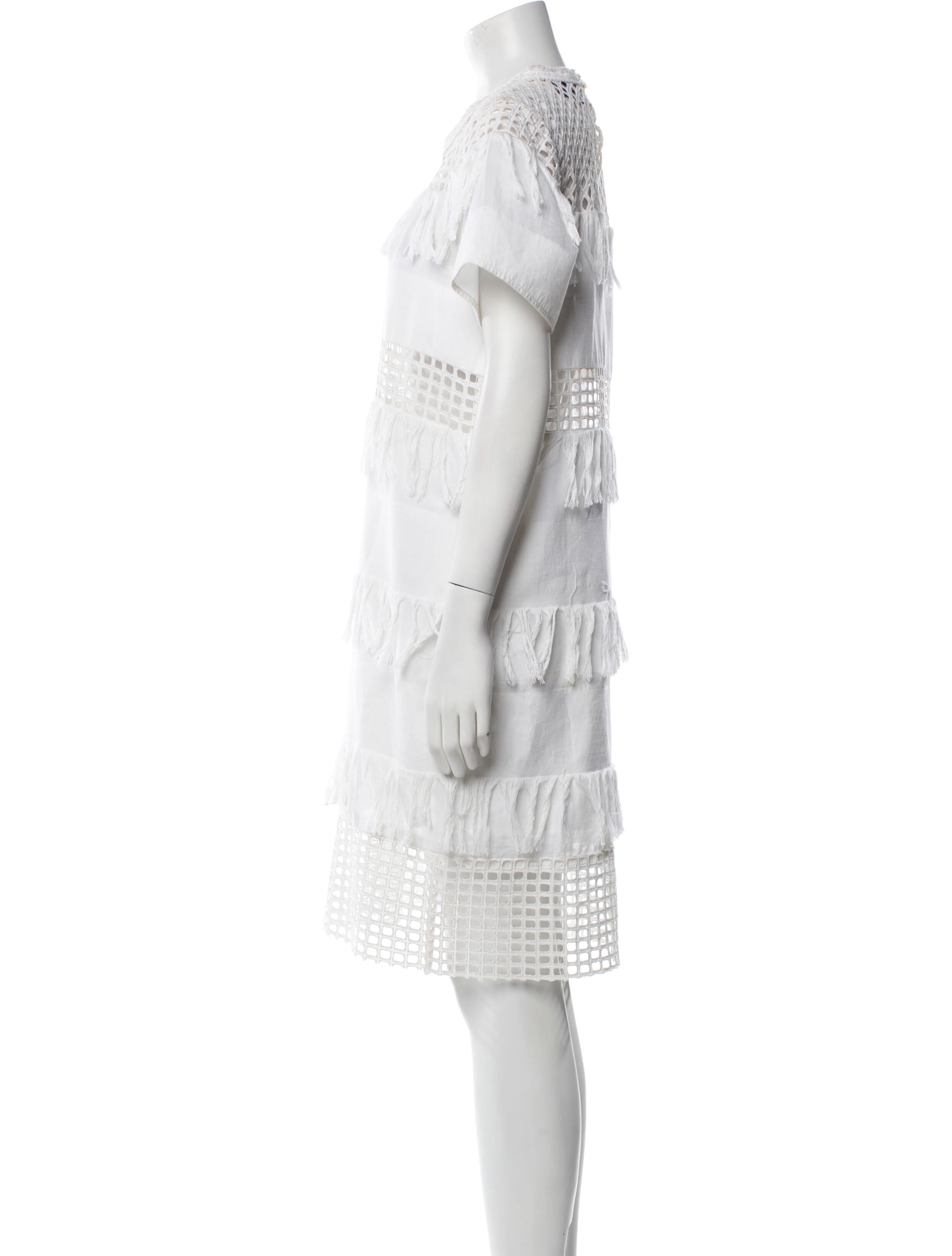 Sea New York Crew Neck Knee-Length Dress