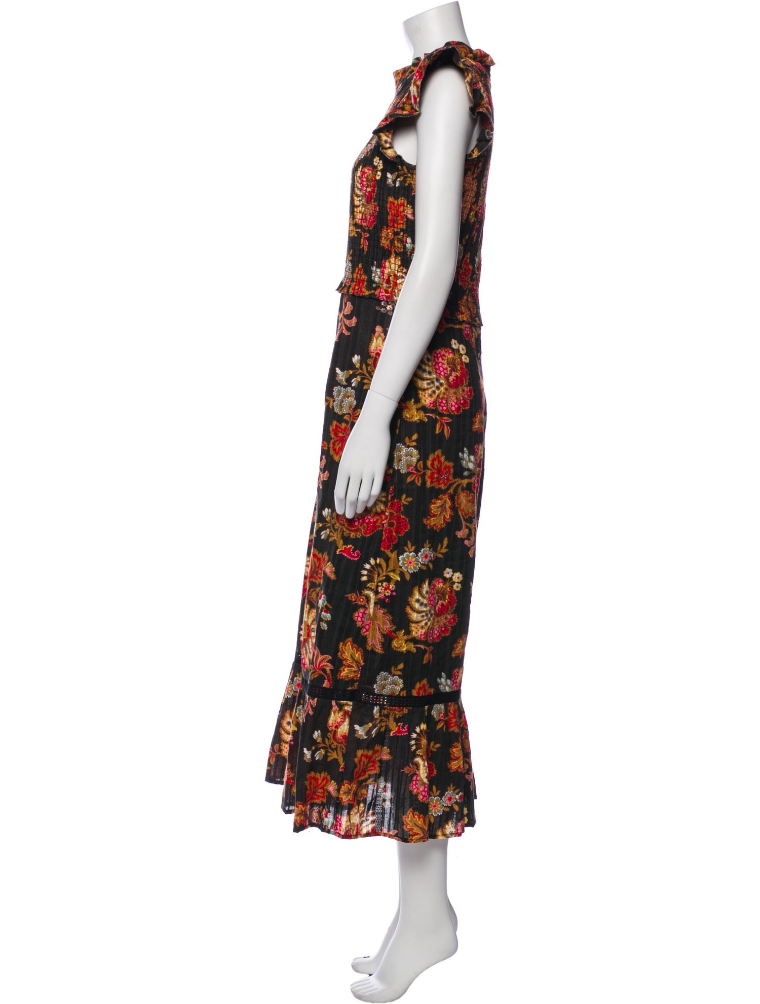 Sea New York Floral Print Long Dress
