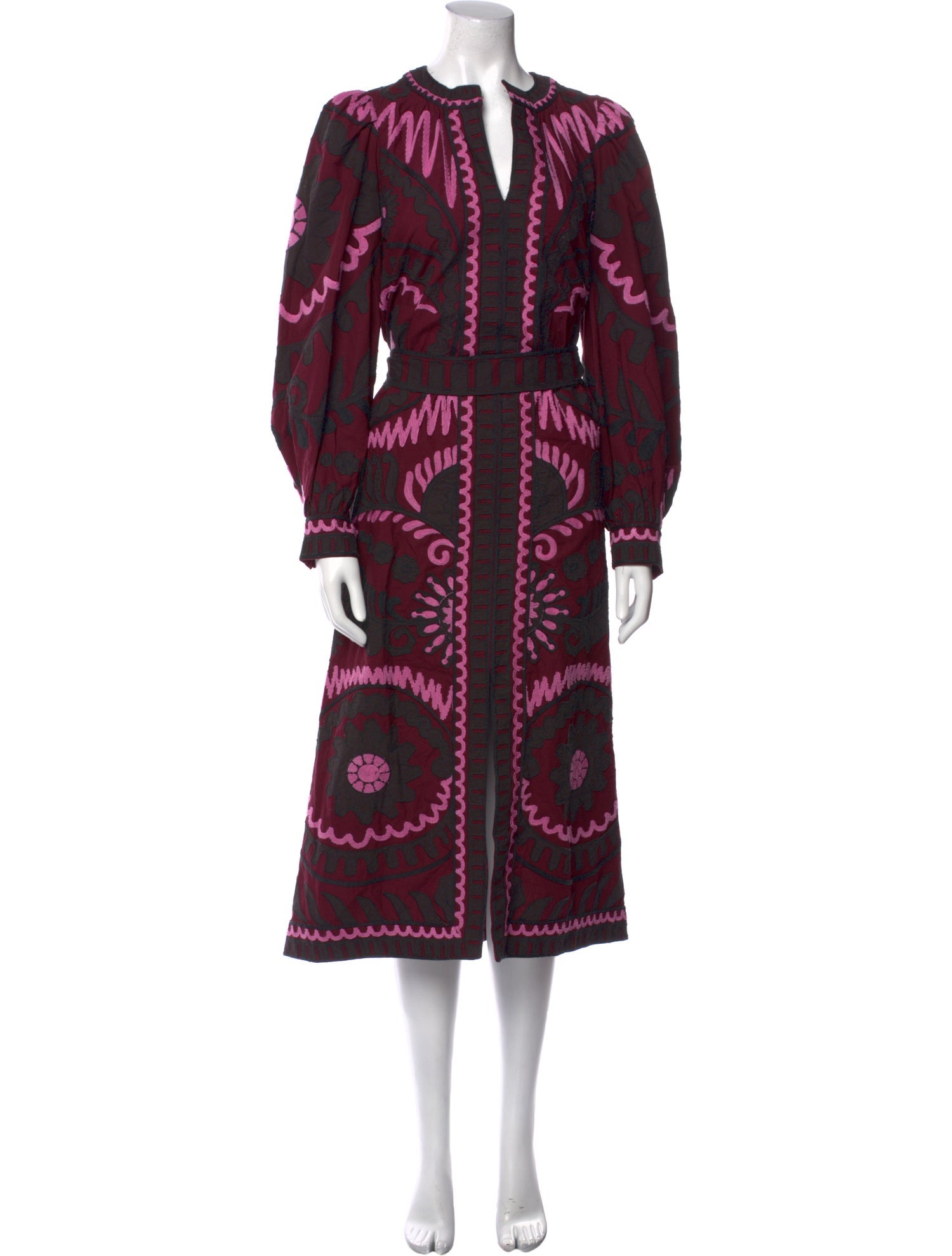 Sea New York Printed Long Dress