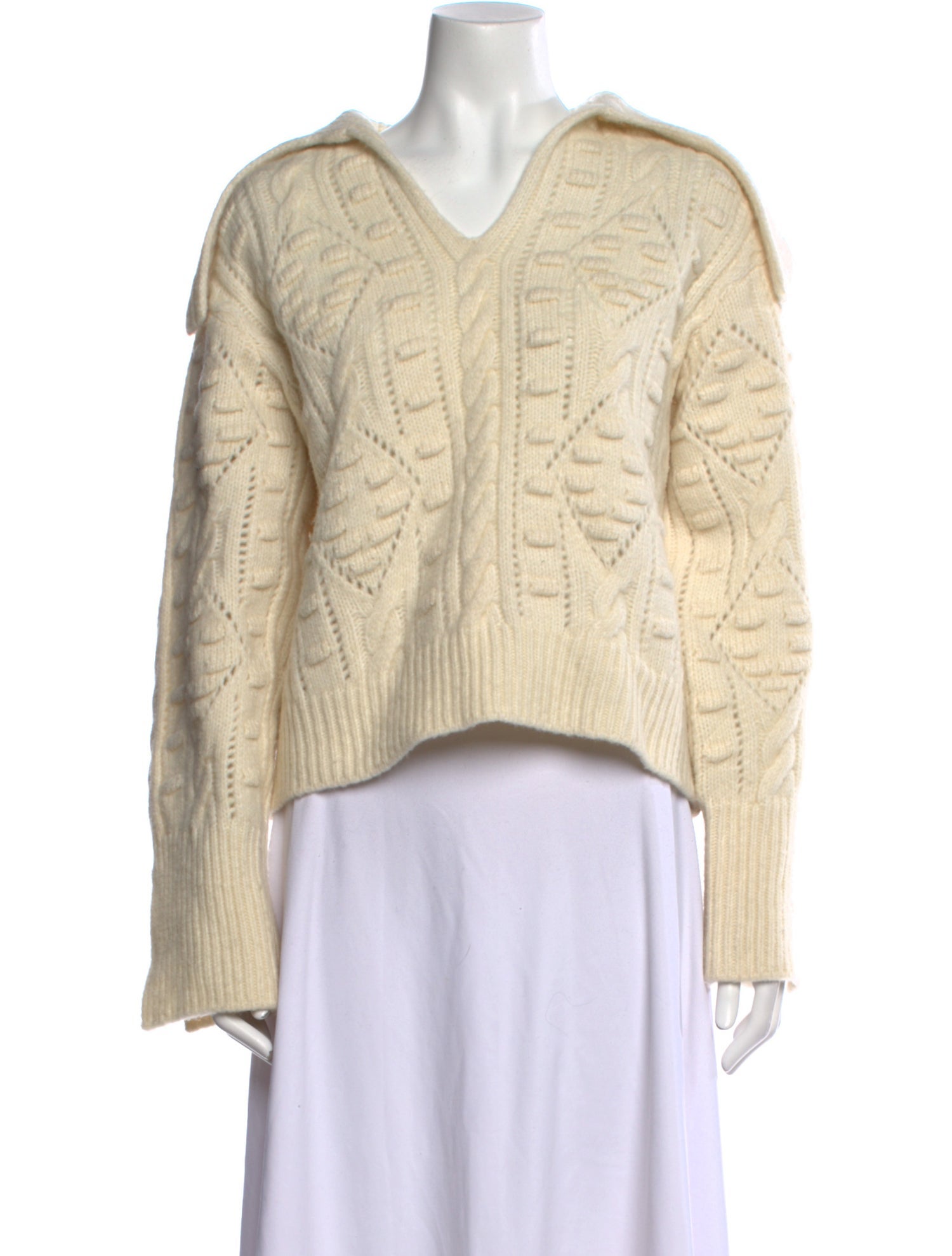 Sea New York Wool V-Neck Sweater