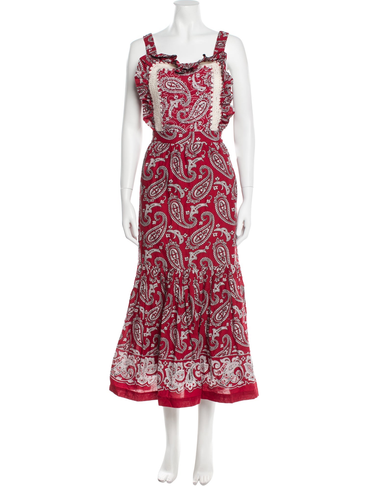 Sea New York Paisley Print Long Dress