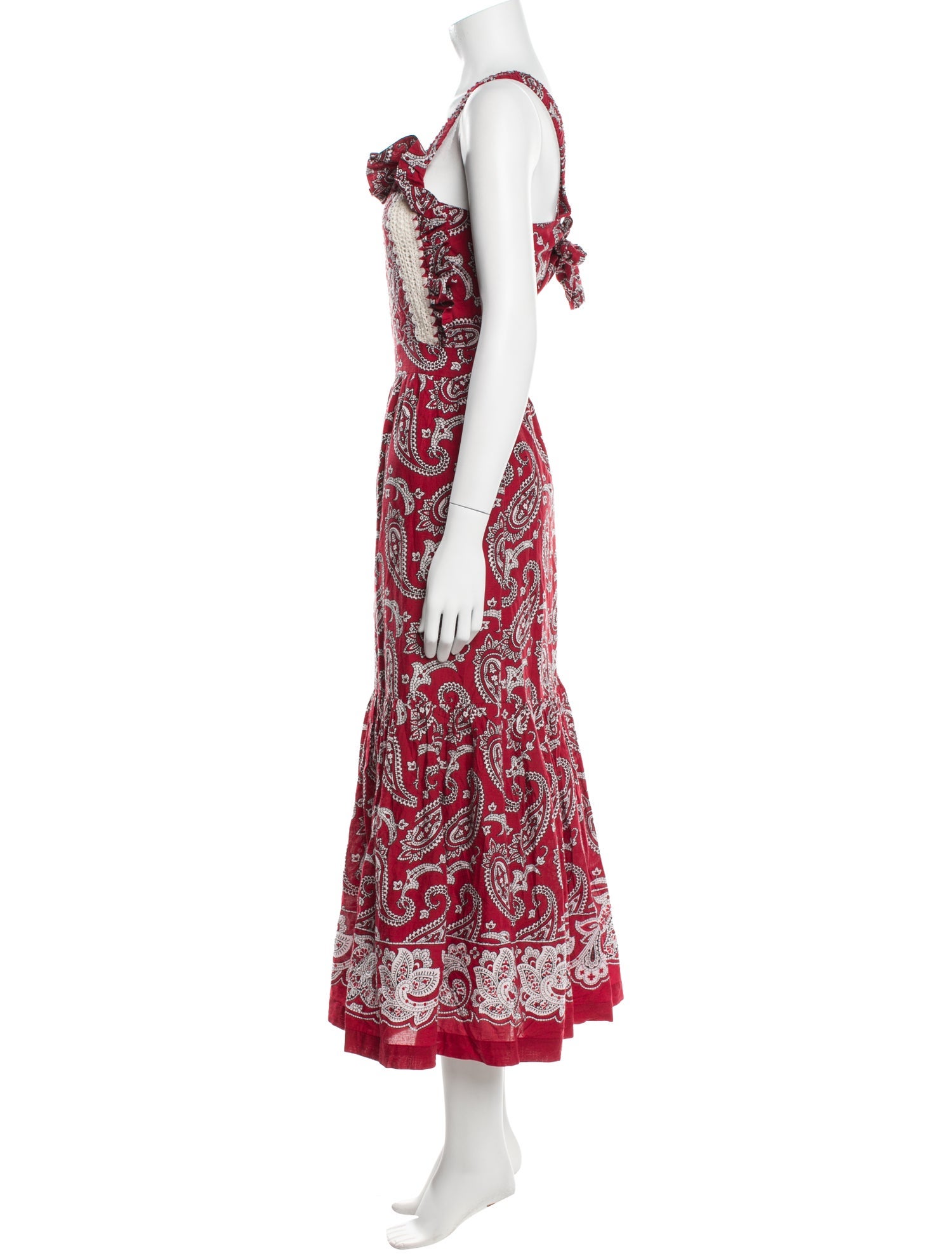 Sea New York Paisley Print Long Dress